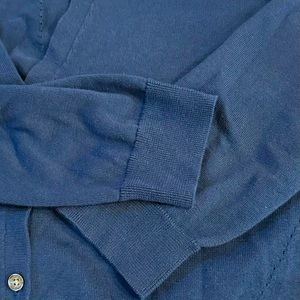 Women’s Large Navy Blue Cardigan